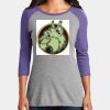 Women's Perfect Tri ® 3/4 Sleeve Raglan Thumbnail