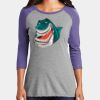 Women's Perfect Tri ® 3/4 Sleeve Raglan Thumbnail