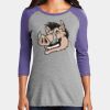 Women's Perfect Tri ® 3/4 Sleeve Raglan Thumbnail