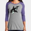 Women's Perfect Tri ® 3/4 Sleeve Raglan Thumbnail