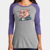 Women's Perfect Tri ® 3/4 Sleeve Raglan Thumbnail