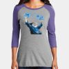 Women's Perfect Tri ® 3/4 Sleeve Raglan Thumbnail