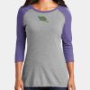 Women's Perfect Tri ® 3/4 Sleeve Raglan Thumbnail