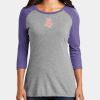 Women's Perfect Tri ® 3/4 Sleeve Raglan Thumbnail