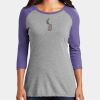 Women's Perfect Tri ® 3/4 Sleeve Raglan Thumbnail