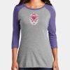 Women's Perfect Tri ® 3/4 Sleeve Raglan Thumbnail
