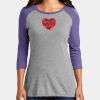 Women's Perfect Tri ® 3/4 Sleeve Raglan Thumbnail