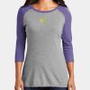 Women's Perfect Tri ® 3/4 Sleeve Raglan Thumbnail