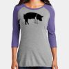 Women's Perfect Tri ® 3/4 Sleeve Raglan Thumbnail