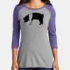 Women's Perfect Tri ® 3/4 Sleeve Raglan Thumbnail