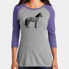 Women's Perfect Tri ® 3/4 Sleeve Raglan Thumbnail