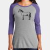 Women's Perfect Tri ® 3/4 Sleeve Raglan Thumbnail