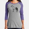 Women's Perfect Tri ® 3/4 Sleeve Raglan Thumbnail