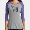 Women's Perfect Tri ® 3/4 Sleeve Raglan Thumbnail