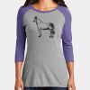 Women's Perfect Tri ® 3/4 Sleeve Raglan Thumbnail