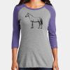 Women's Perfect Tri ® 3/4 Sleeve Raglan Thumbnail