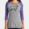 Women's Perfect Tri ® 3/4 Sleeve Raglan Thumbnail
