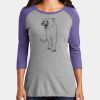 Women's Perfect Tri ® 3/4 Sleeve Raglan Thumbnail