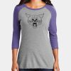 Women's Perfect Tri ® 3/4 Sleeve Raglan Thumbnail