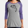 Women's Perfect Tri ® 3/4 Sleeve Raglan Thumbnail