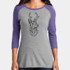 Women's Perfect Tri ® 3/4 Sleeve Raglan Thumbnail