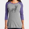 Women's Perfect Tri ® 3/4 Sleeve Raglan Thumbnail
