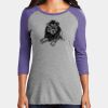 Women's Perfect Tri ® 3/4 Sleeve Raglan Thumbnail