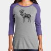Women's Perfect Tri ® 3/4 Sleeve Raglan Thumbnail