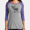 Women's Perfect Tri ® 3/4 Sleeve Raglan Thumbnail
