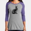 Women's Perfect Tri ® 3/4 Sleeve Raglan Thumbnail
