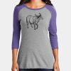 Women's Perfect Tri ® 3/4 Sleeve Raglan Thumbnail