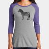 Women's Perfect Tri ® 3/4 Sleeve Raglan Thumbnail