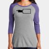 Women's Perfect Tri ® 3/4 Sleeve Raglan Thumbnail