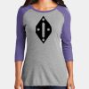 Women's Perfect Tri ® 3/4 Sleeve Raglan Thumbnail