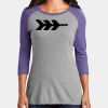 Women's Perfect Tri ® 3/4 Sleeve Raglan Thumbnail