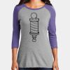 Women's Perfect Tri ® 3/4 Sleeve Raglan Thumbnail