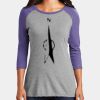 Women's Perfect Tri ® 3/4 Sleeve Raglan Thumbnail