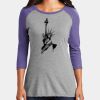 Women's Perfect Tri ® 3/4 Sleeve Raglan Thumbnail