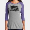 Women's Perfect Tri ® 3/4 Sleeve Raglan Thumbnail