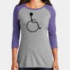 Women's Perfect Tri ® 3/4 Sleeve Raglan Thumbnail