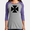 Women's Perfect Tri ® 3/4 Sleeve Raglan Thumbnail