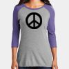 Women's Perfect Tri ® 3/4 Sleeve Raglan Thumbnail