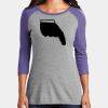 Women's Perfect Tri ® 3/4 Sleeve Raglan Thumbnail