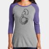 Women's Perfect Tri ® 3/4 Sleeve Raglan Thumbnail
