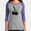 Women's Perfect Tri ® 3/4 Sleeve Raglan Thumbnail