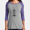 Women's Perfect Tri ® 3/4 Sleeve Raglan Thumbnail