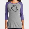 Women's Perfect Tri ® 3/4 Sleeve Raglan Thumbnail