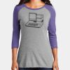 Women's Perfect Tri ® 3/4 Sleeve Raglan Thumbnail