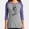Women's Perfect Tri ® 3/4 Sleeve Raglan Thumbnail