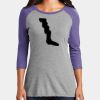 Women's Perfect Tri ® 3/4 Sleeve Raglan Thumbnail